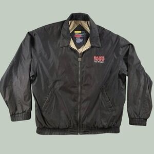 Vintage Pro Celebrity‎ Jacket Men XL Black Sam's Town Las Vegas Casino Retro 90s